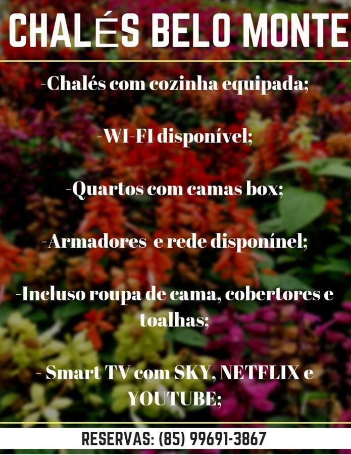Chale Suico - Chales Belo Monte - Sitio Belo Monte Pacoti Buitenkant foto